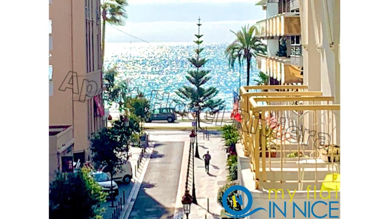 Aparthotel Riviera: Hyper-Central Studio with Sea-View Balcony Nice Exterior photo