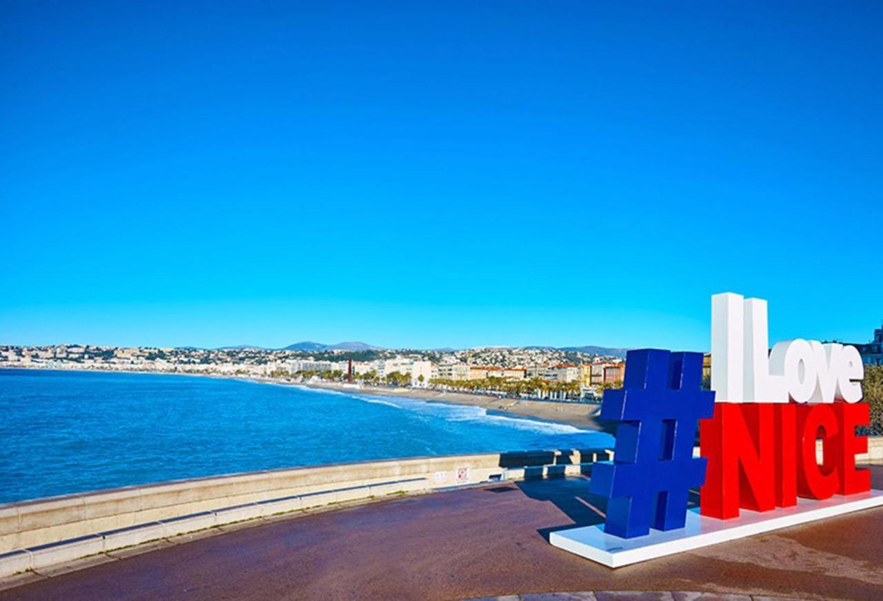 Aparthotel Riviera: Hyper-Central Studio with Sea-View Balcony Nice Exterior photo