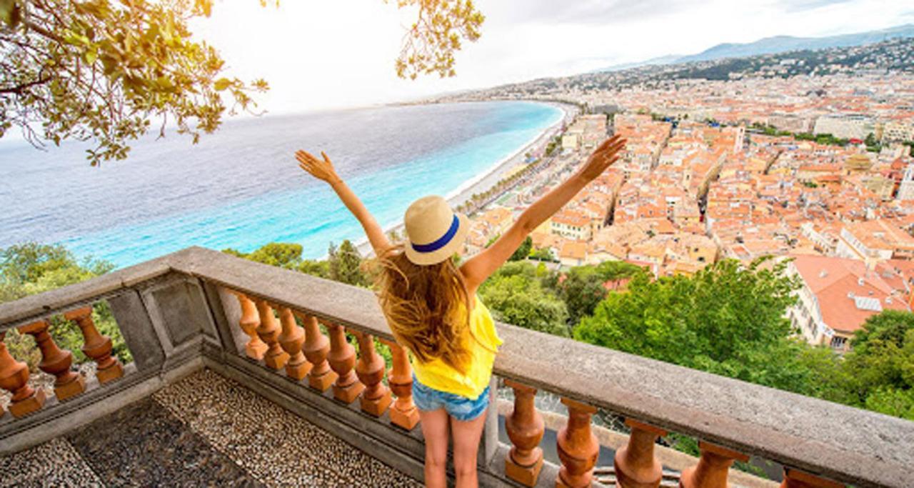 Aparthotel Riviera: Hyper-Central Studio with Sea-View Balcony Nice Exterior photo