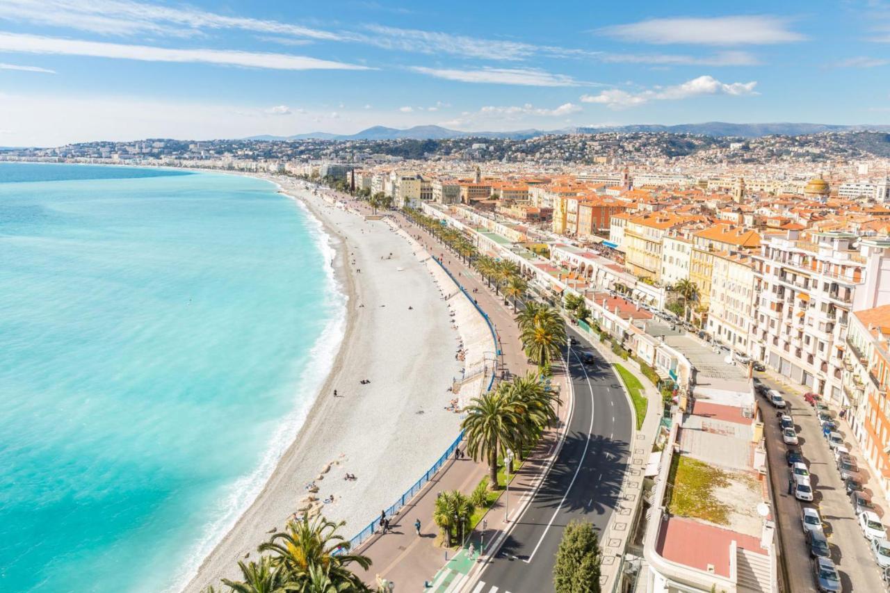 Aparthotel Riviera: Hyper-Central Studio with Sea-View Balcony Nice Exterior photo